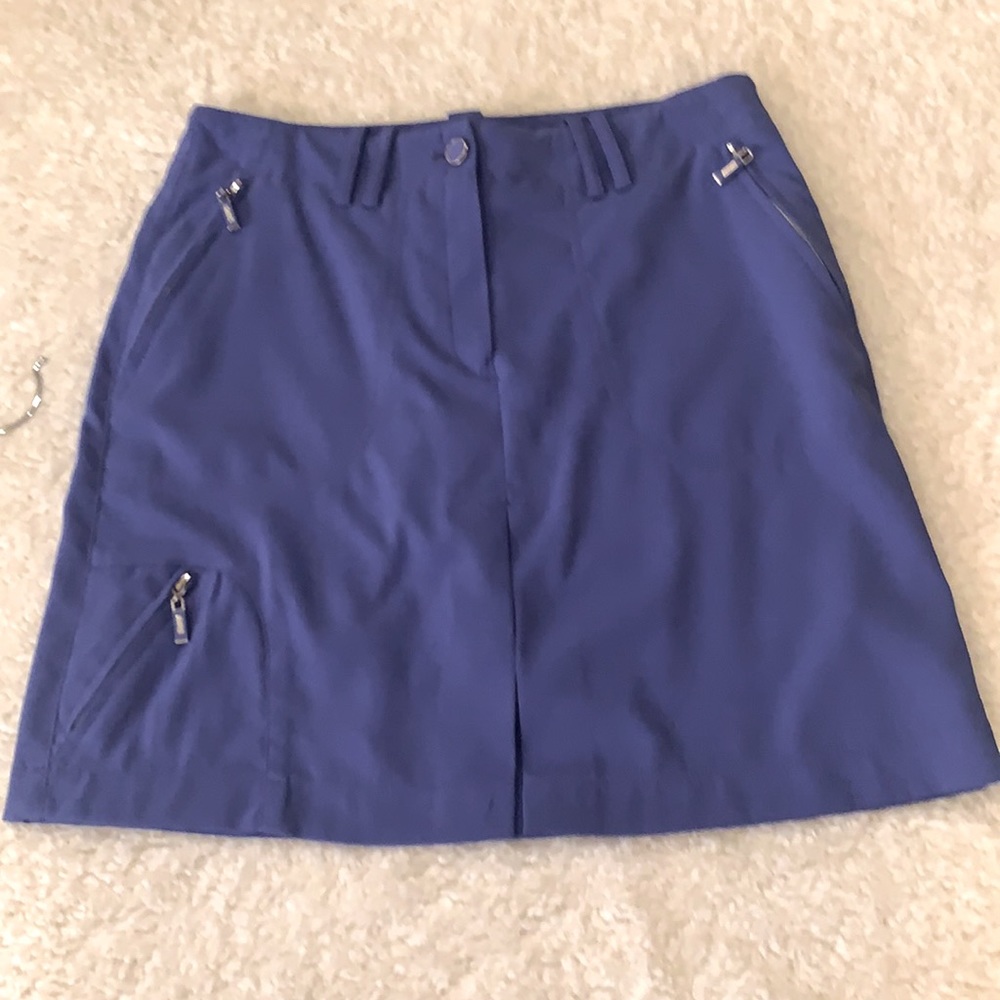 DKNY Golf Skort in Periwinkle Blue
